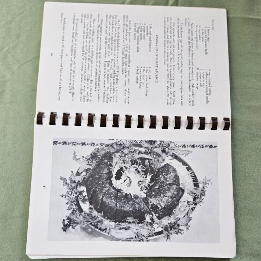Vintage 1974 The Art of‎ Cooking Ukrainian Style A Book of Recipes 8th Edition - Picture 5 of 15